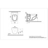 Подвесной унитаз VITRA S40 SMOOTHFLUSH безободковый 7759B003-0075
